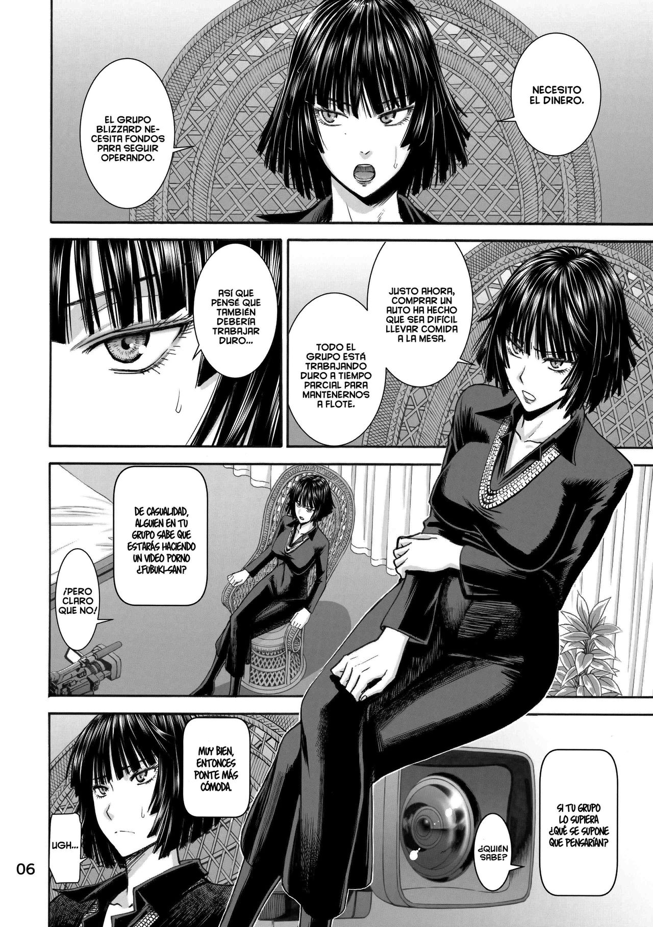 Geneki B-kyuu 1-i Hero Jigoku no Fubuki AV Debut!! | ¡¡El primer video porno de la heroína más fuerte de la clase B, Blizzard of Hell page 6 full