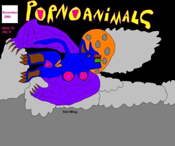 Porno Animals Comic 9 cover