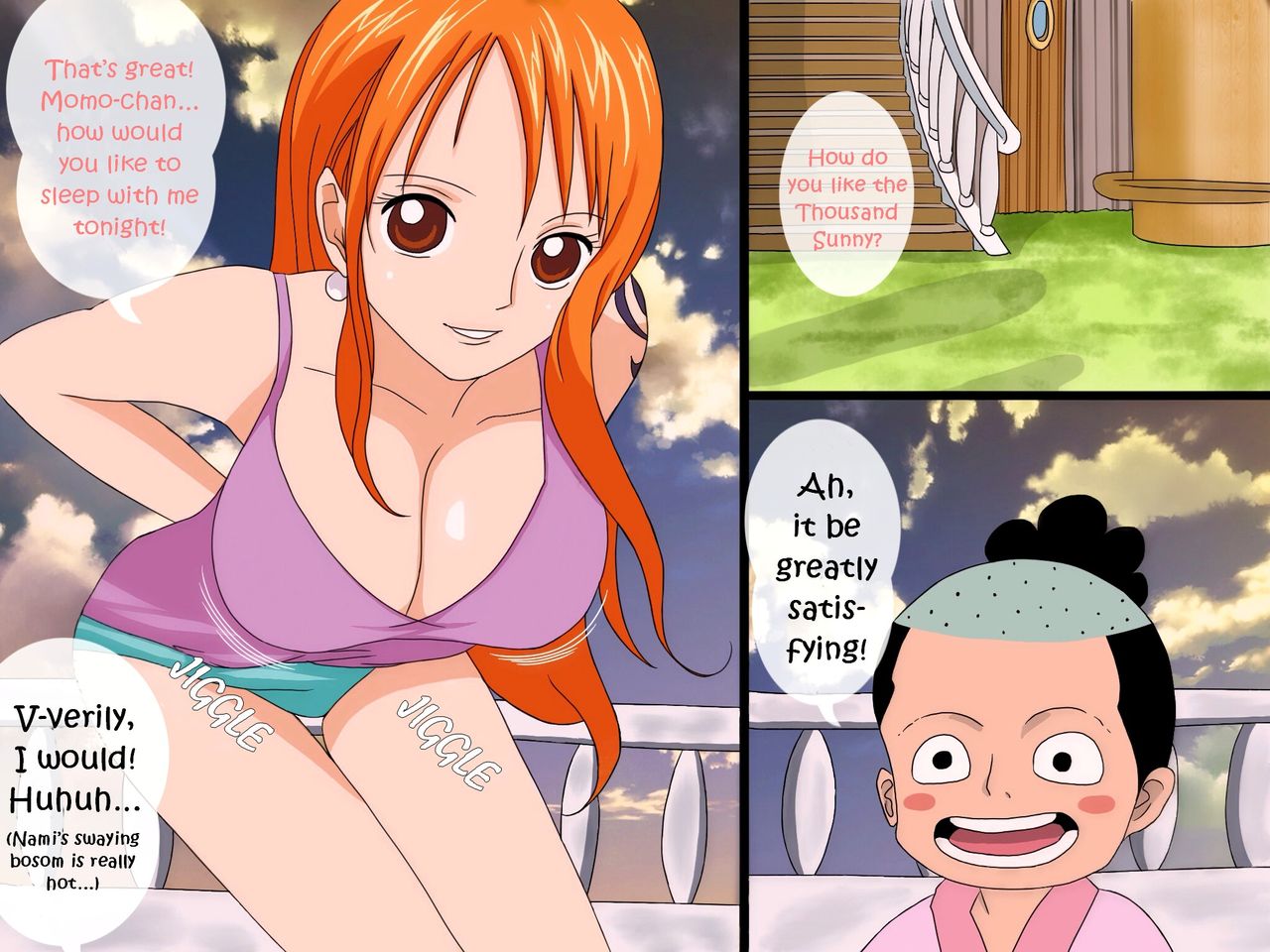 Momo-chan no Guhehe...Asobi | Momo-Chan’s “Playtime”… Heheheh page 2 full