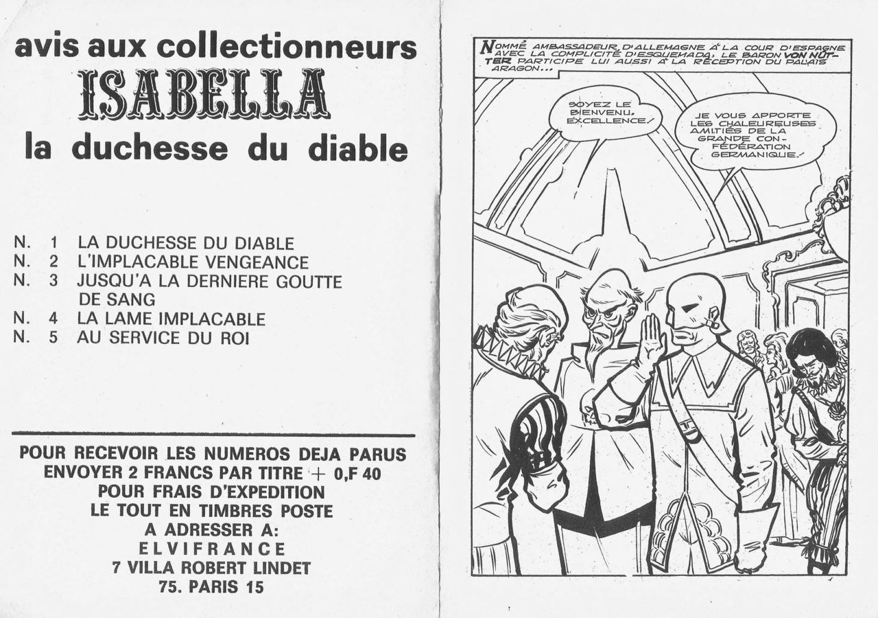 Isabella, la Duchesse du Diable Vol. 6 - Le terrible esquemada page 3 full