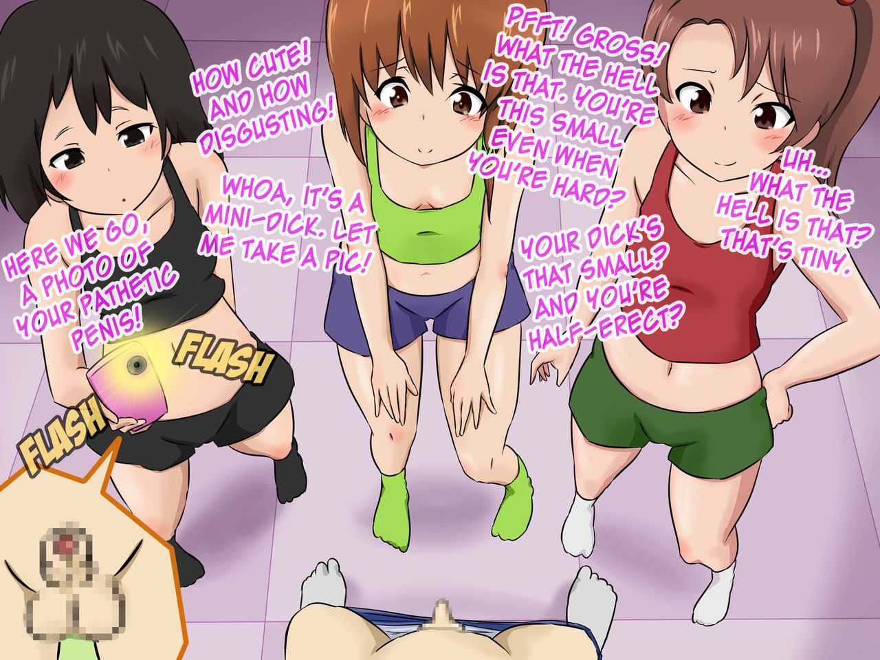 Jiyuu Kenkyuu de Ochinchin o Shiraberaremashita | We Decided to Examine a Penis for Our Independent Research page 5 full