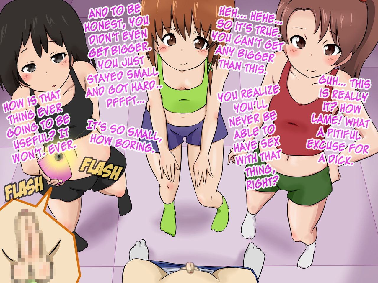 Jiyuu Kenkyuu de Ochinchin o Shiraberaremashita | We Decided to Examine a Penis for Our Independent Research page 8 full