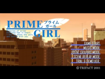 PRIME GIRL cover