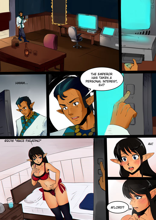 Peppermint Saga #3 - By a Whisker page 3 full