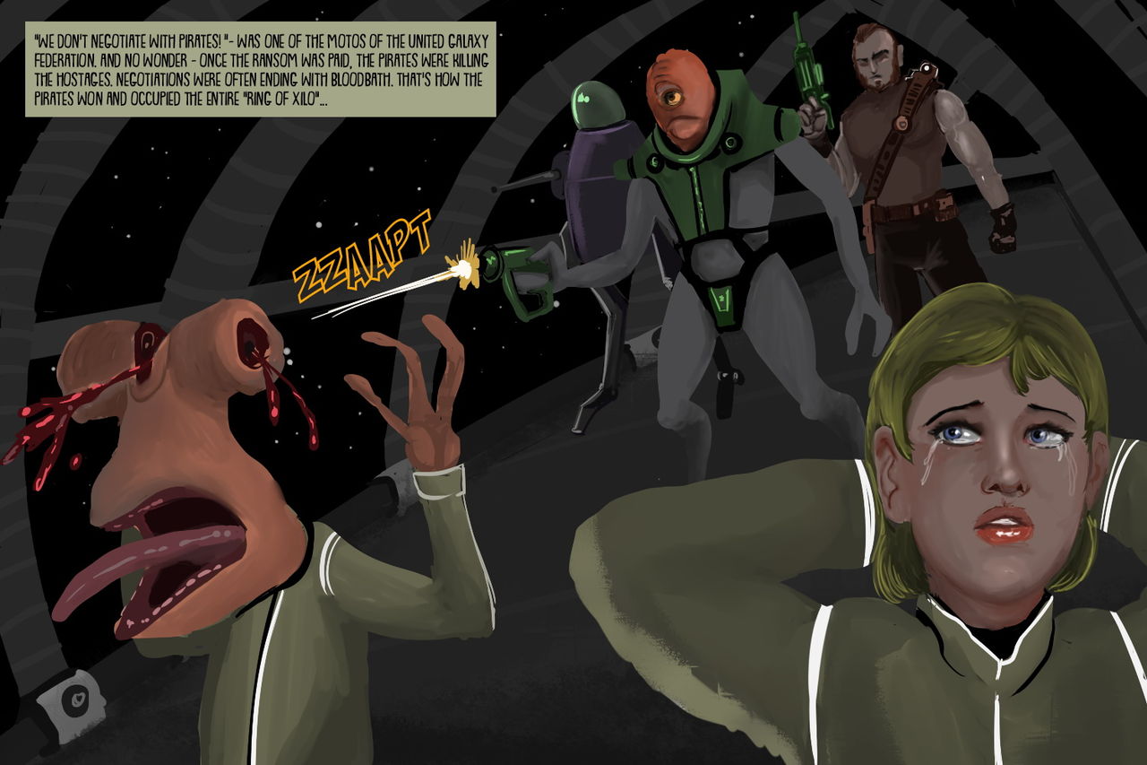 Anna The Horian: Deep Space page 9 full
