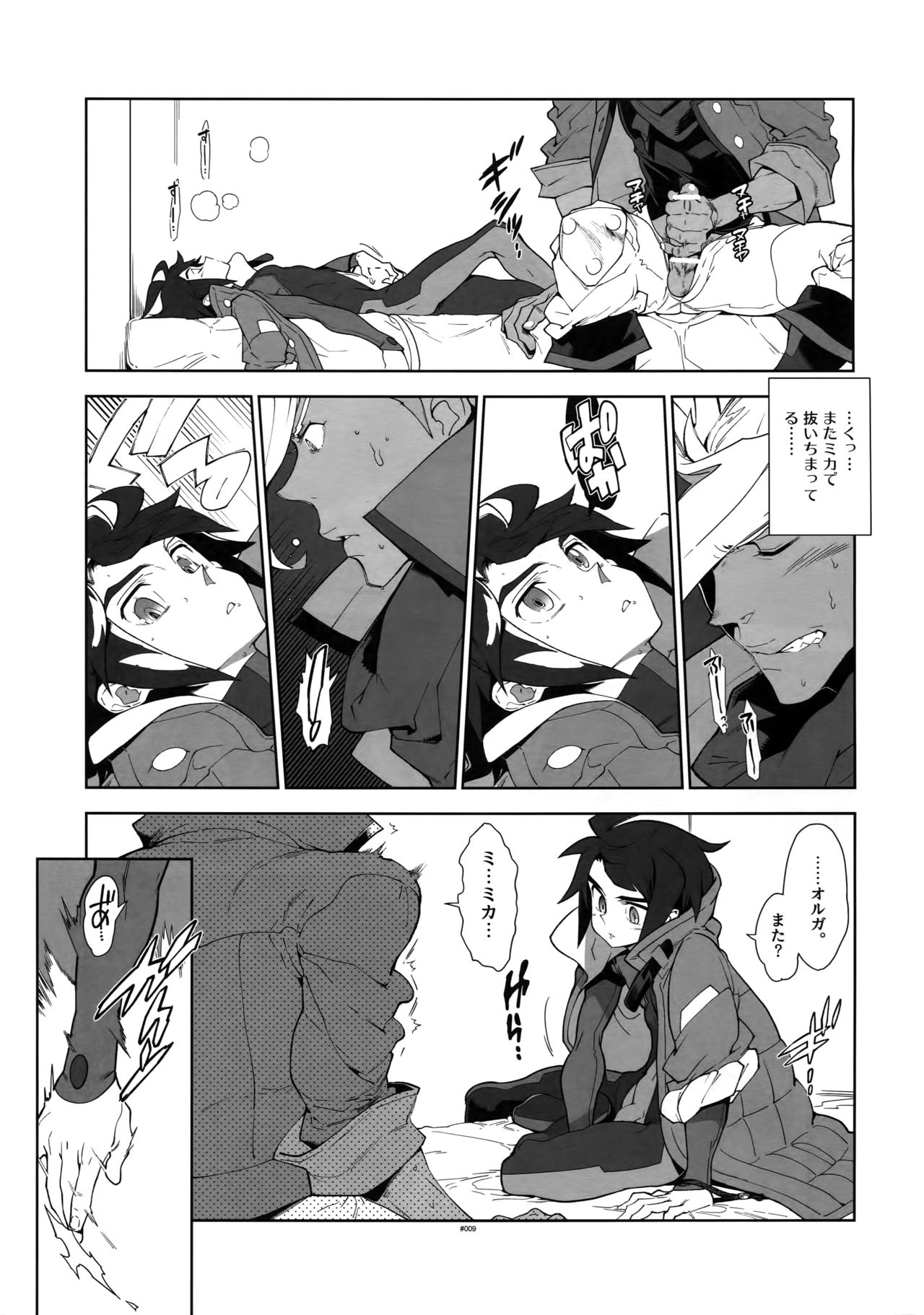 Orga-san no Jijou. page 8 full