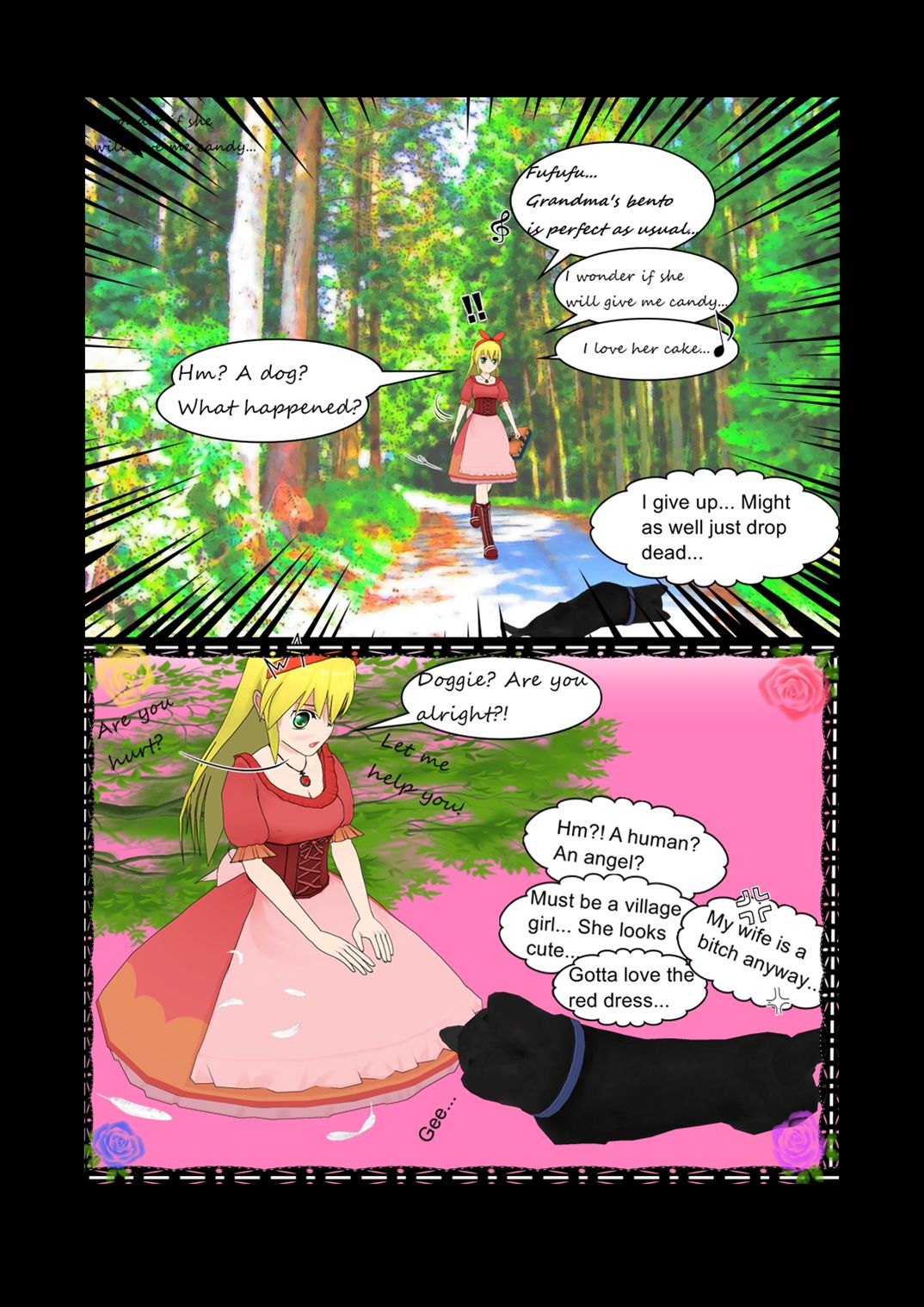 Red Ridden Hood - Color page 4 full