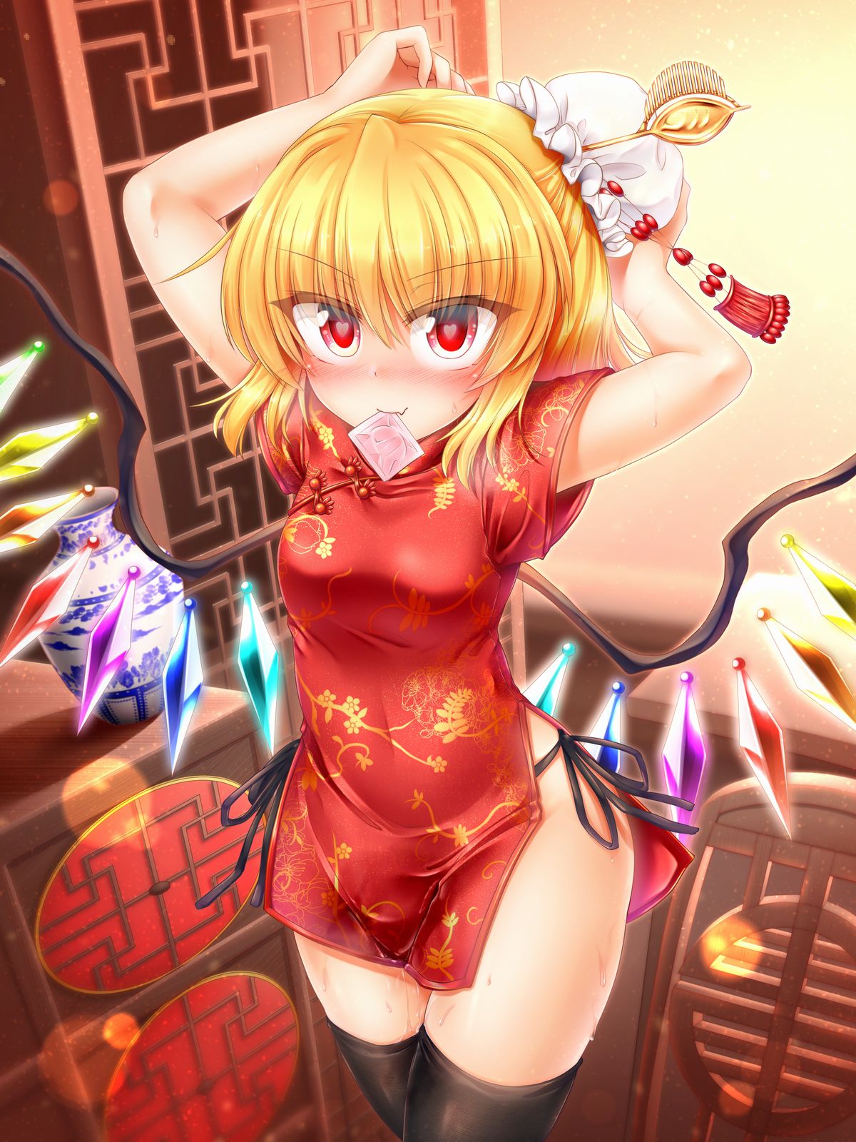 MiniSkir China Flan-chan no Yuuwaku page 2 full