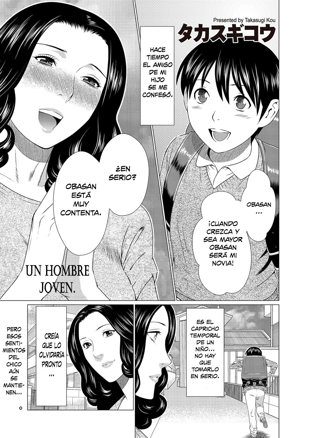 Toshishita no Otokonoko | Un Hombre Joven page 1 full