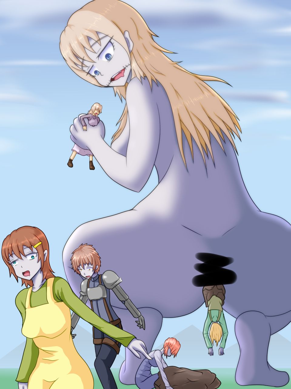 Zombie musume page 5 full