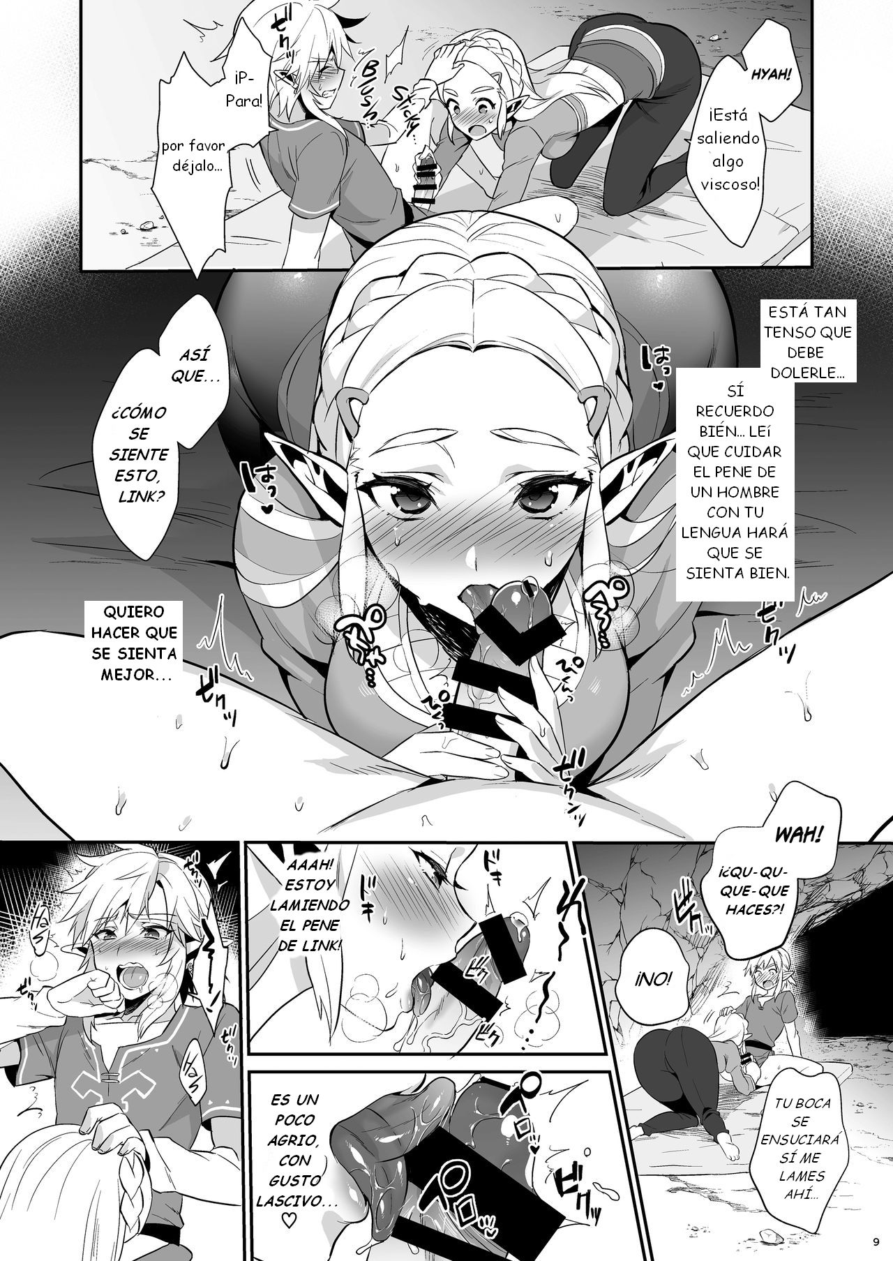 Hyrule Hanei no Tame no Katsudou! | ¡Actividades para el futuro de Hyrule! page 10 full