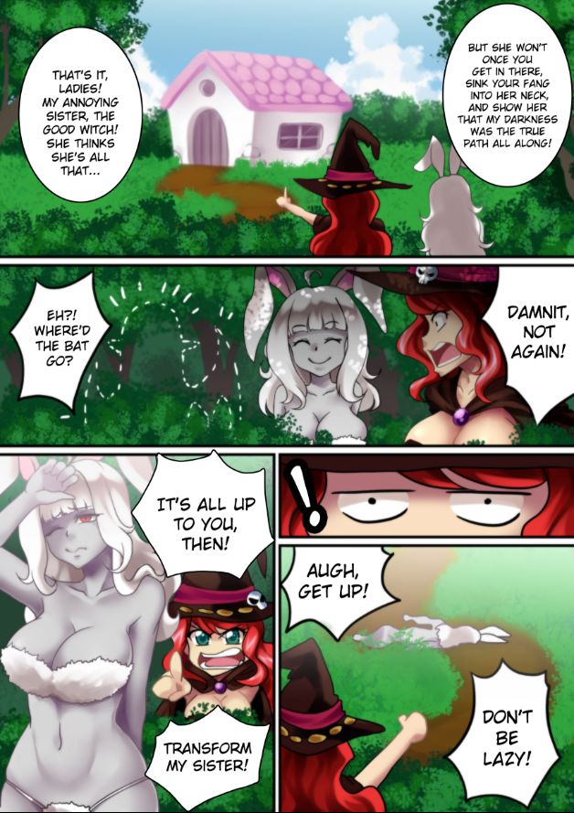 The Witch, The Bunny, and The Bat parts 1&amp;2 page 7 full