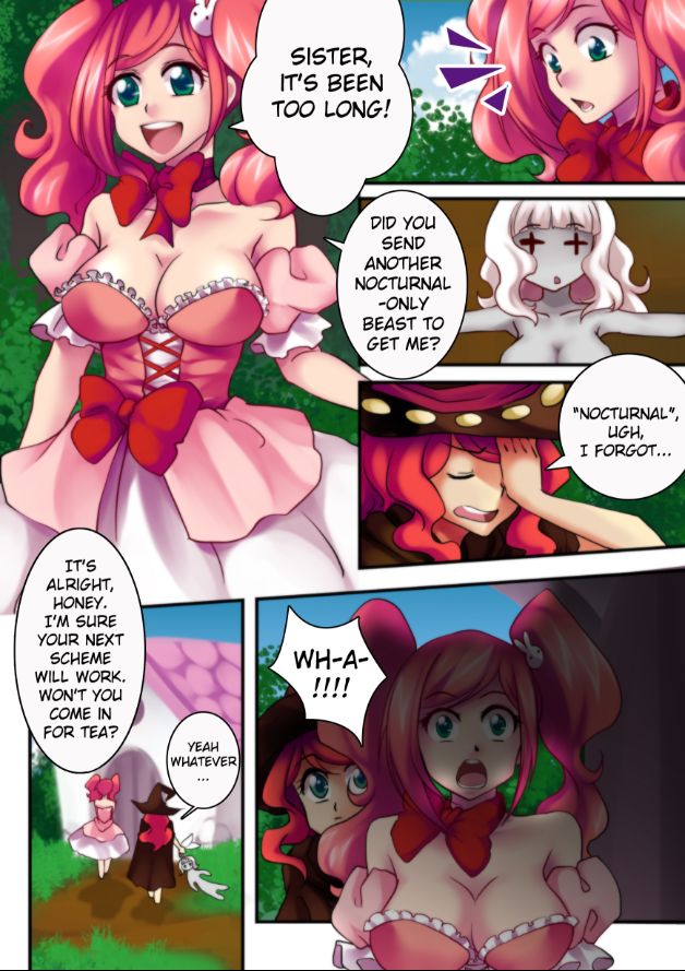 The Witch, The Bunny, and The Bat parts 1&amp;2 page 8 full