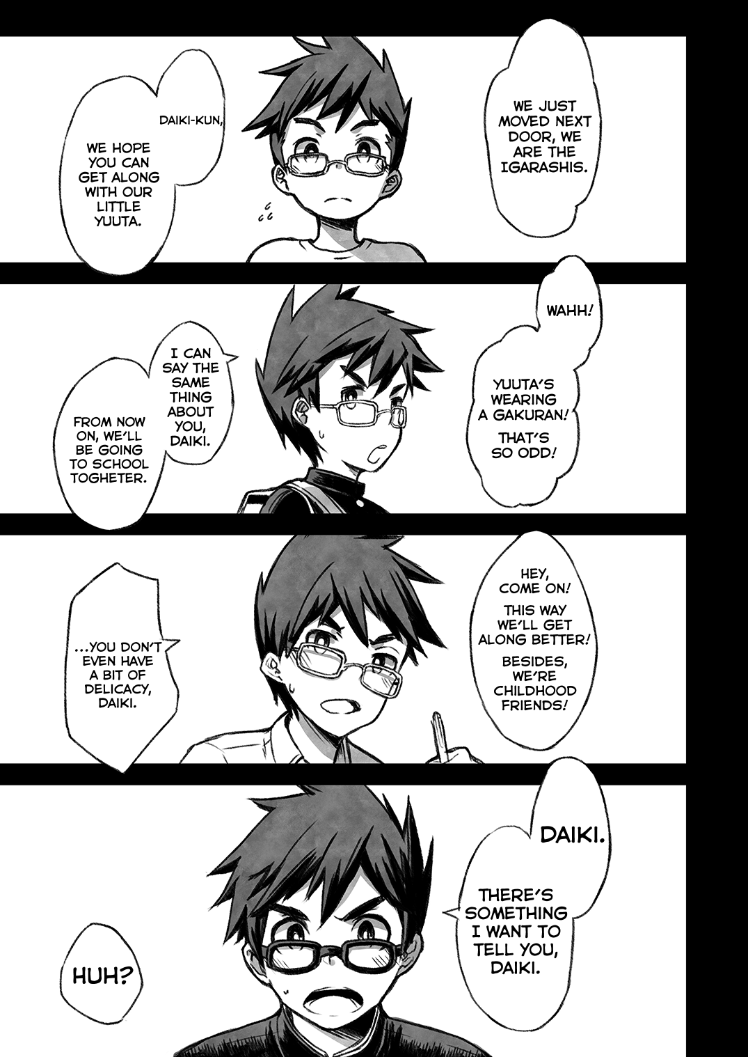 Daiki-kun to Yuuta-kun. page 4 full