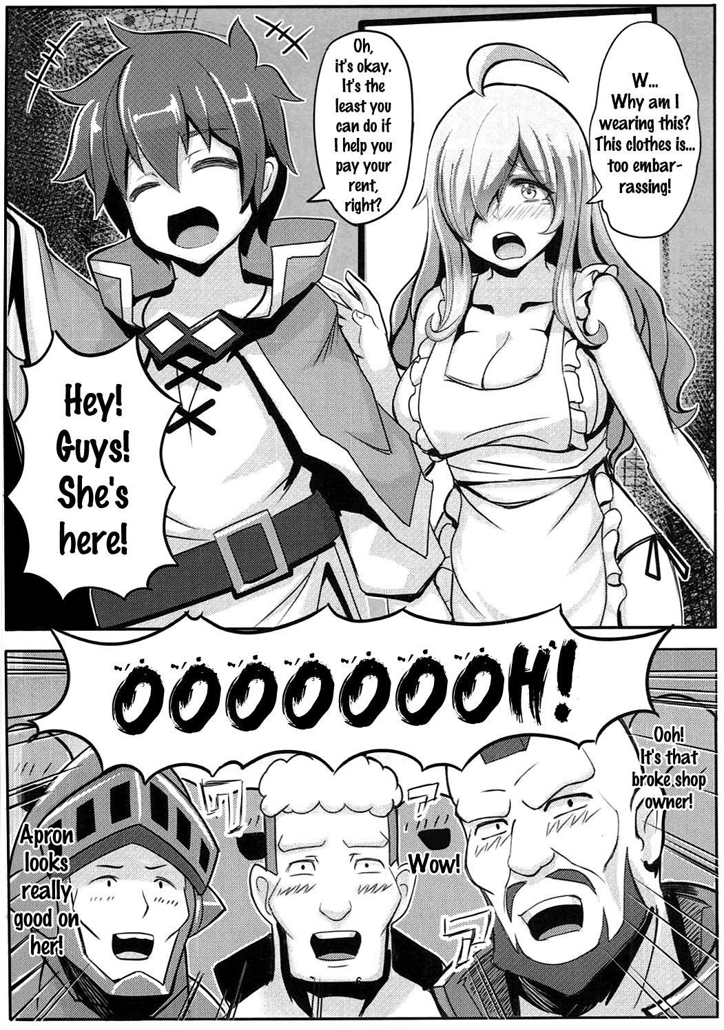 Kono Binbou na Tenshu ni Seifuku o! | Turning This Poor Shopkeeper Into Sex Goods! page 5 full