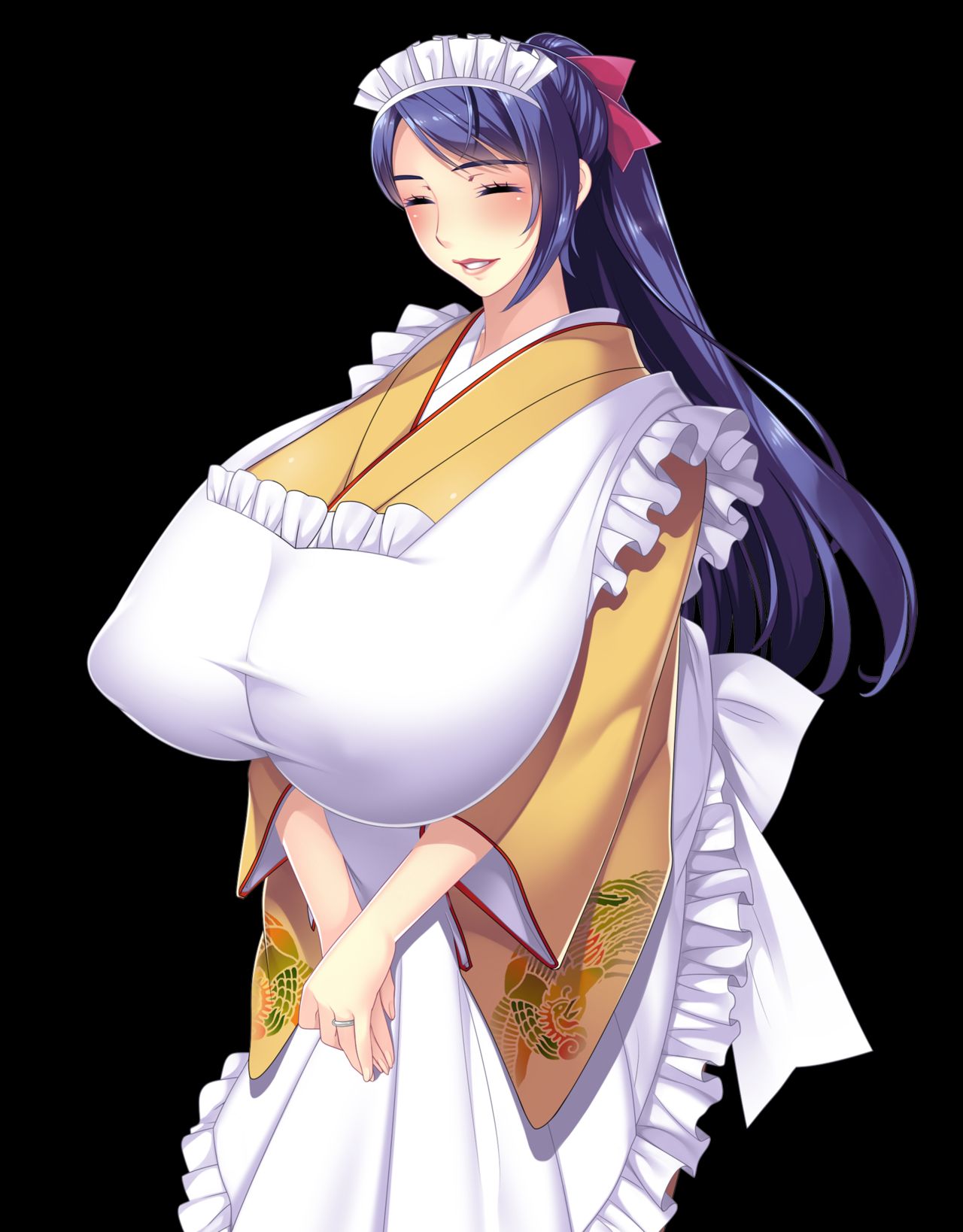 Bakunyuu Hitozuma Maid ~Iyasare Uba Haramase no Yakata~ character sets page 3 full