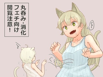 Nekomimi Musume ni Marunomi Shouka Sarete Shimau Nezumimi Musume cover