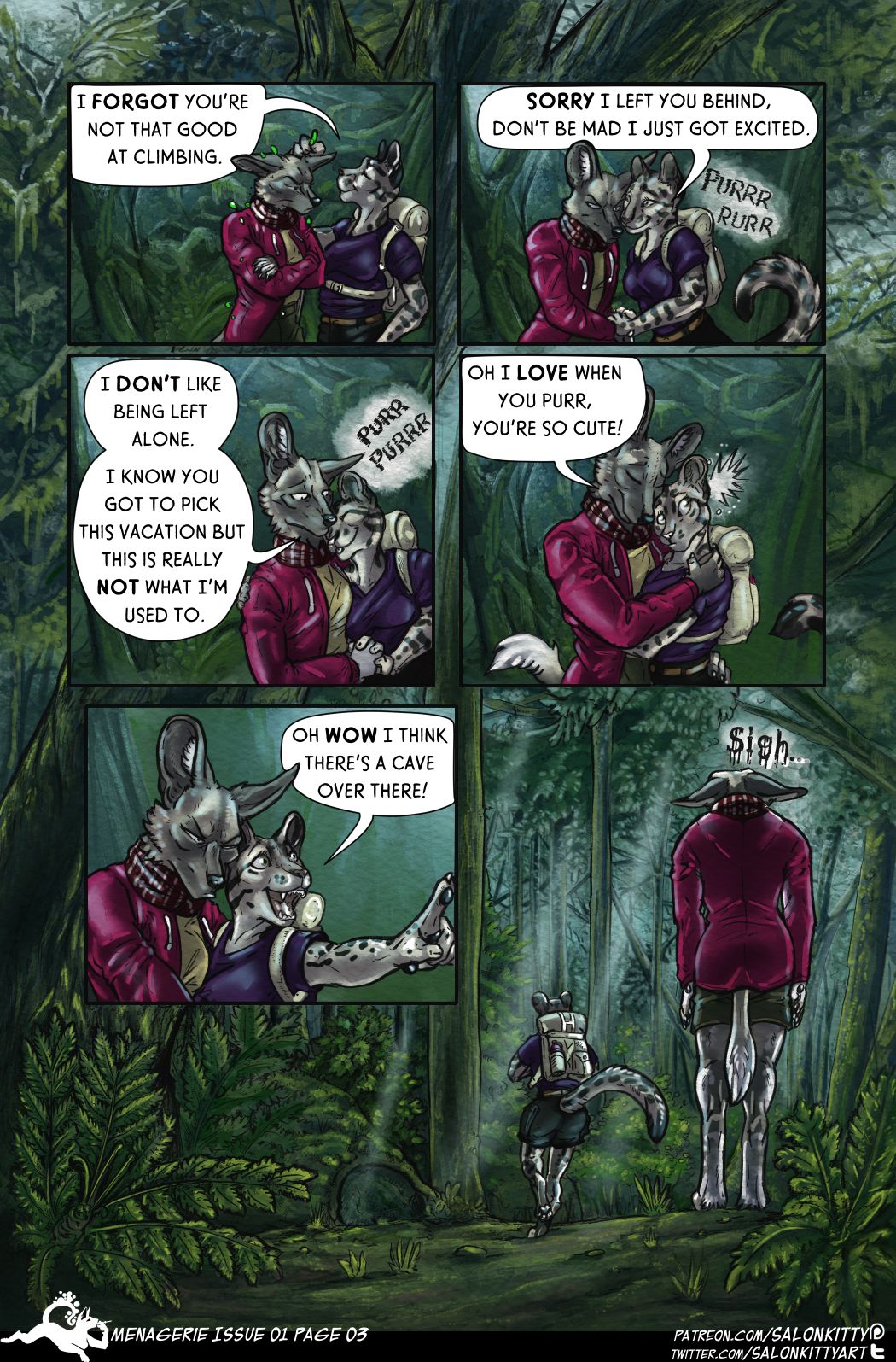 Menagerie page 4 full