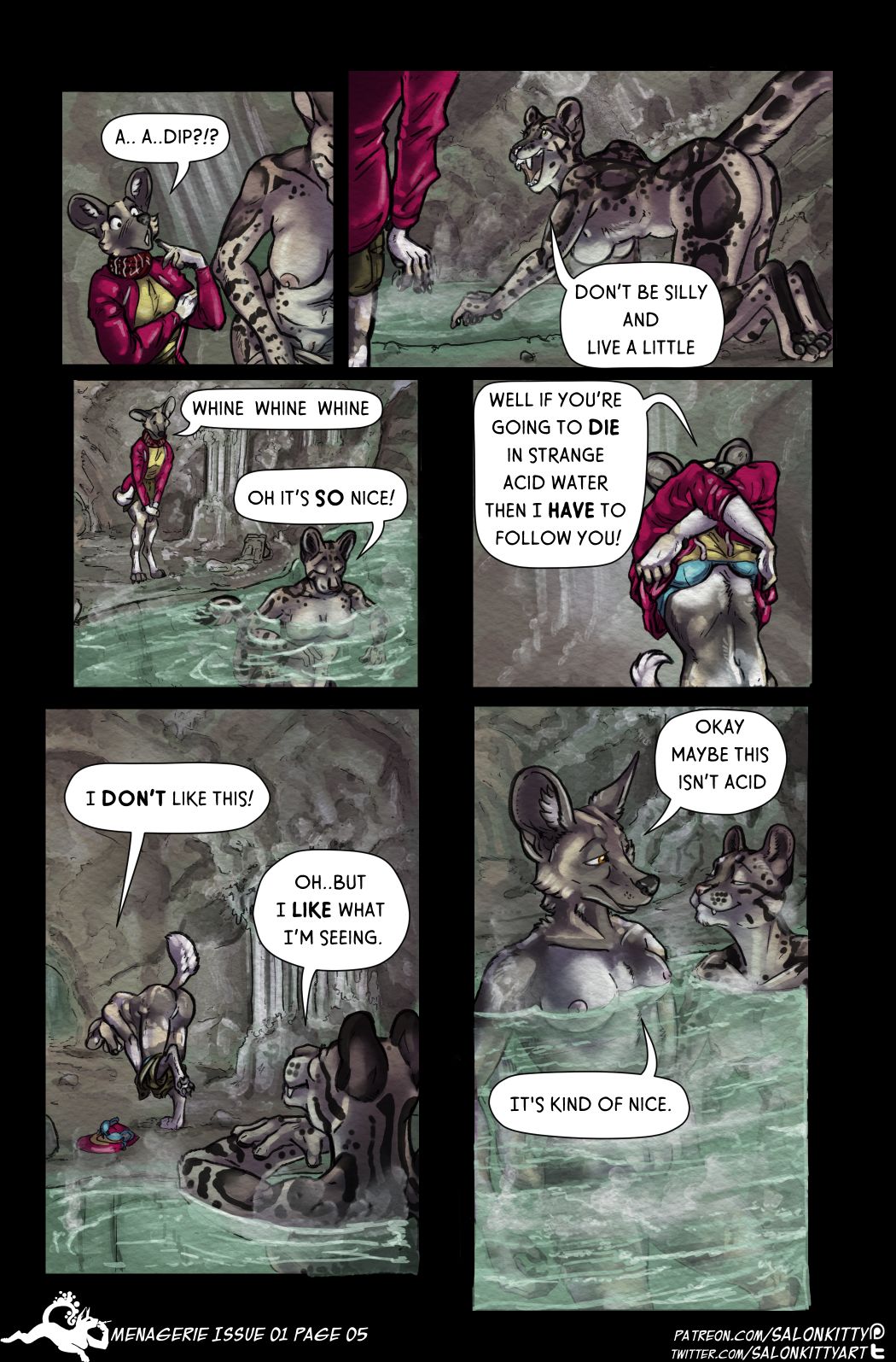 Menagerie page 6 full