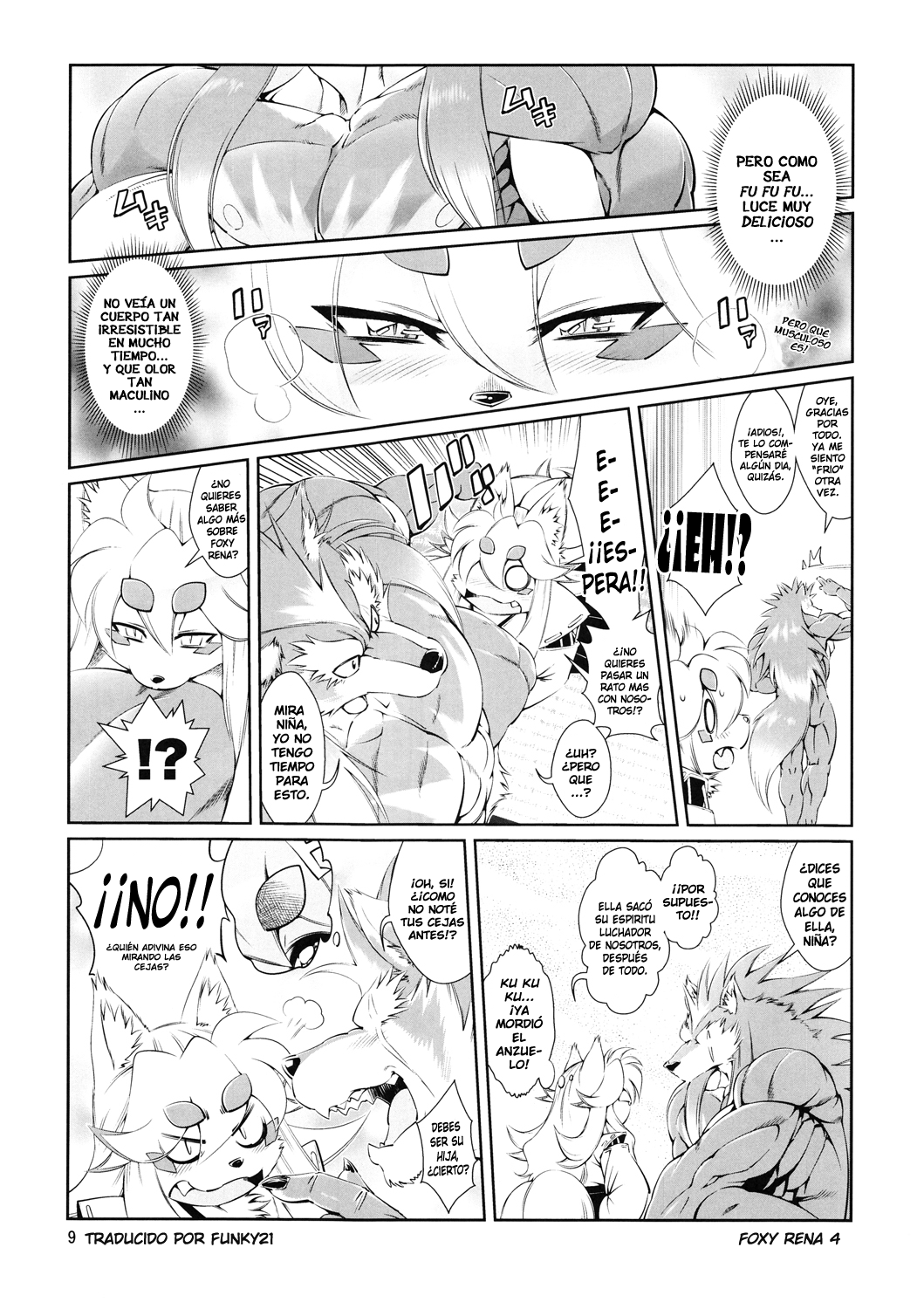 Mahou no Juujin Foxy Rena 4 - The Magical Foxgirl Foxy Rena 4 page 10 full