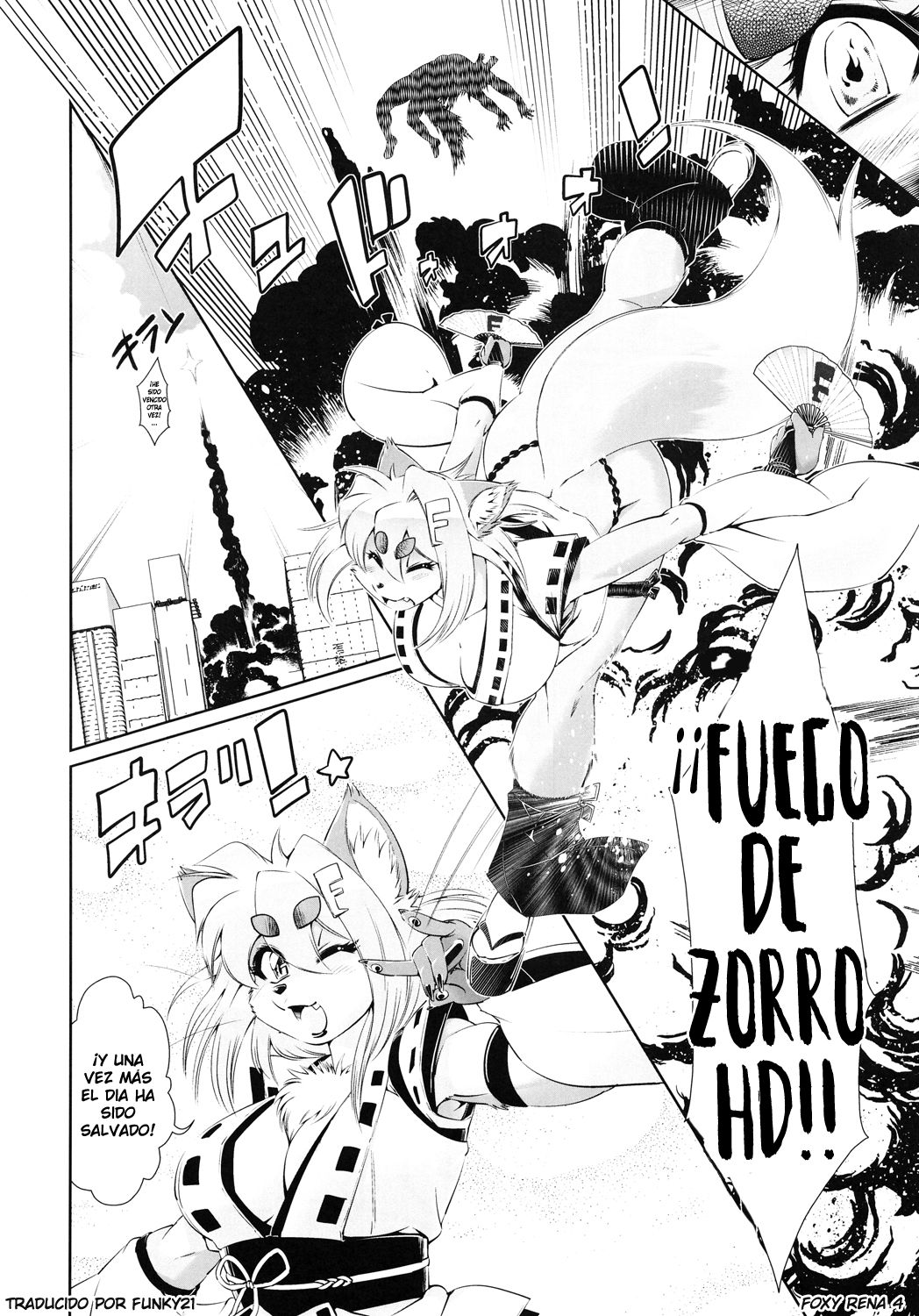 Mahou no Juujin Foxy Rena 4 - The Magical Foxgirl Foxy Rena 4 page 5 full