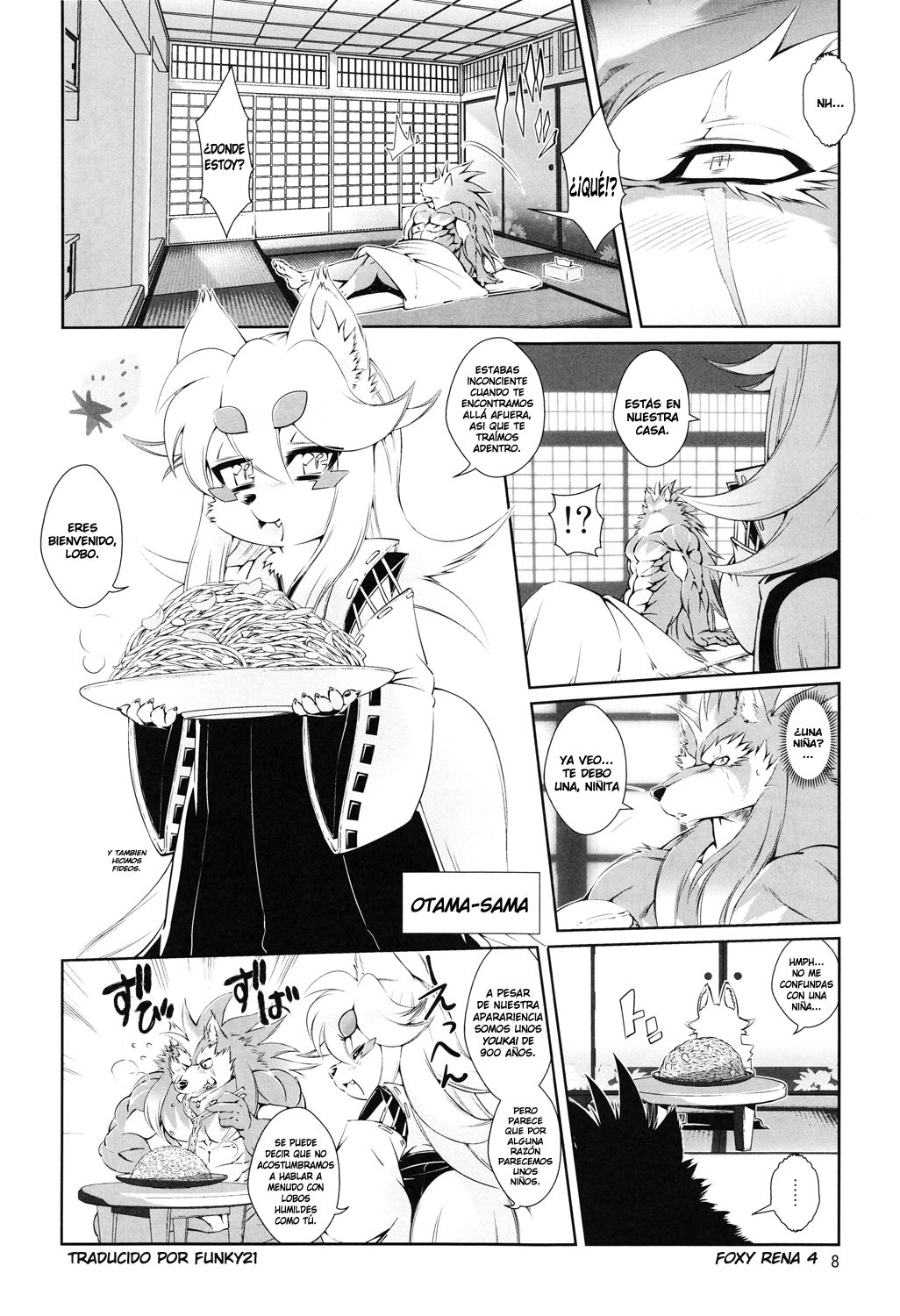 Mahou no Juujin Foxy Rena 4 - The Magical Foxgirl Foxy Rena 4 page 9 full