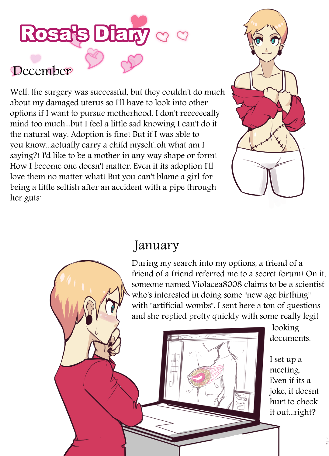 Violet and Rosa Breast Pregnancy page 5 full