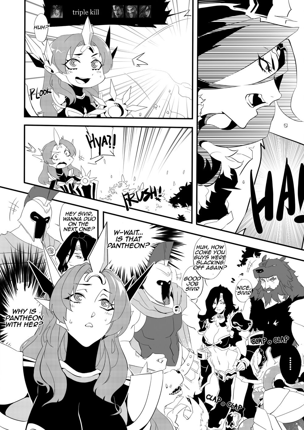 Leona ★ Heroes - League of Legends Fan Book page 7 full