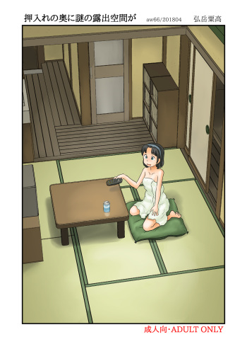 Oshiire no oku ni nazo no roshutsu kuukan ga cover
