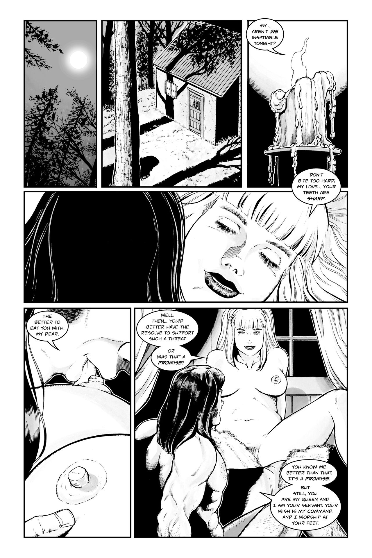 Daughters of the Dark Oracle: The Curse of Ragdoll #4 page 8 full