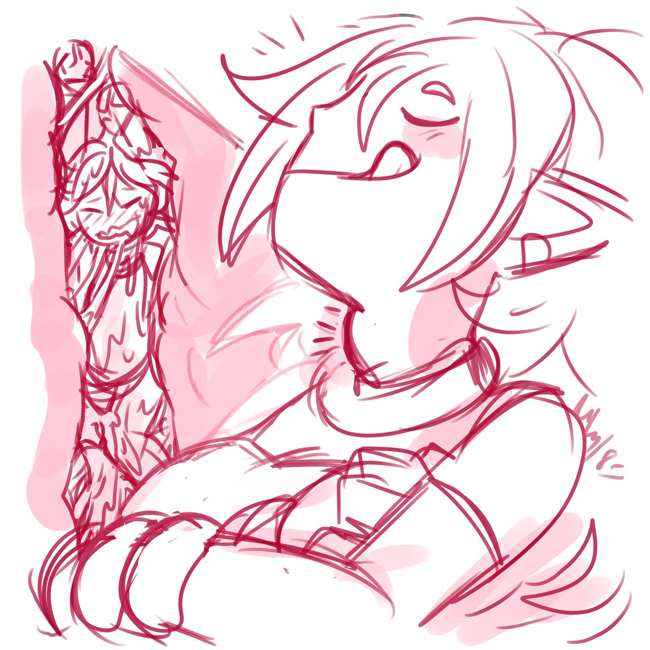 Android 21 vore sketch page 4 full