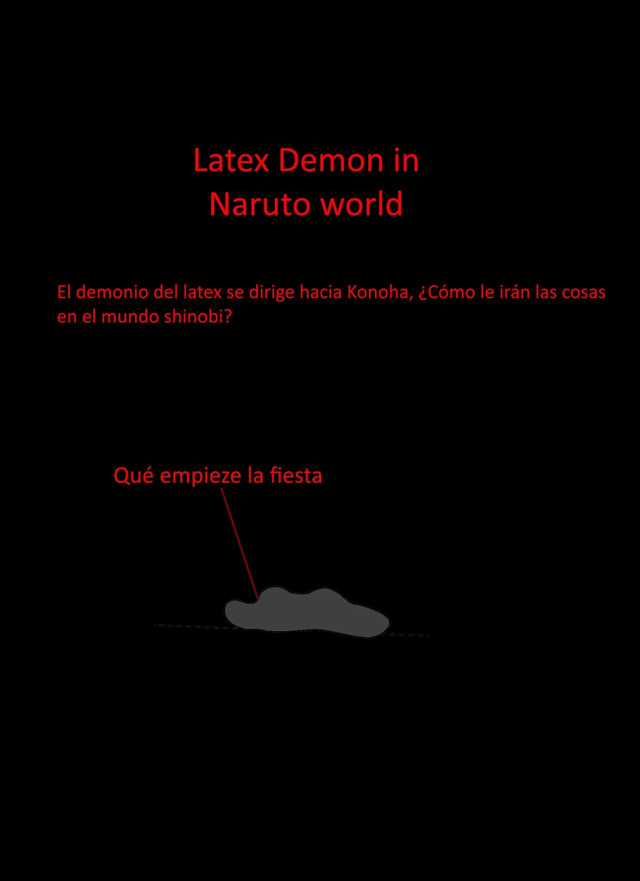 Latex demon in Naruto World  in progress page 1 full