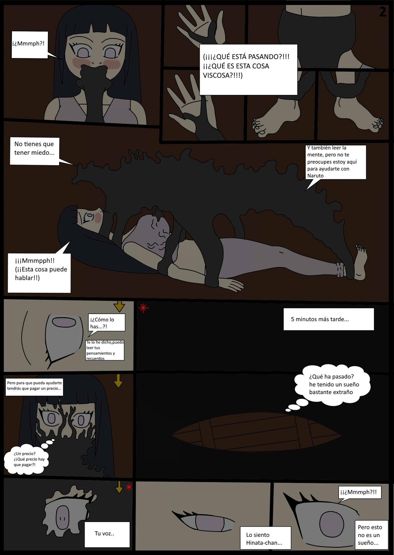 Latex demon in Naruto World  in progress page 3 full