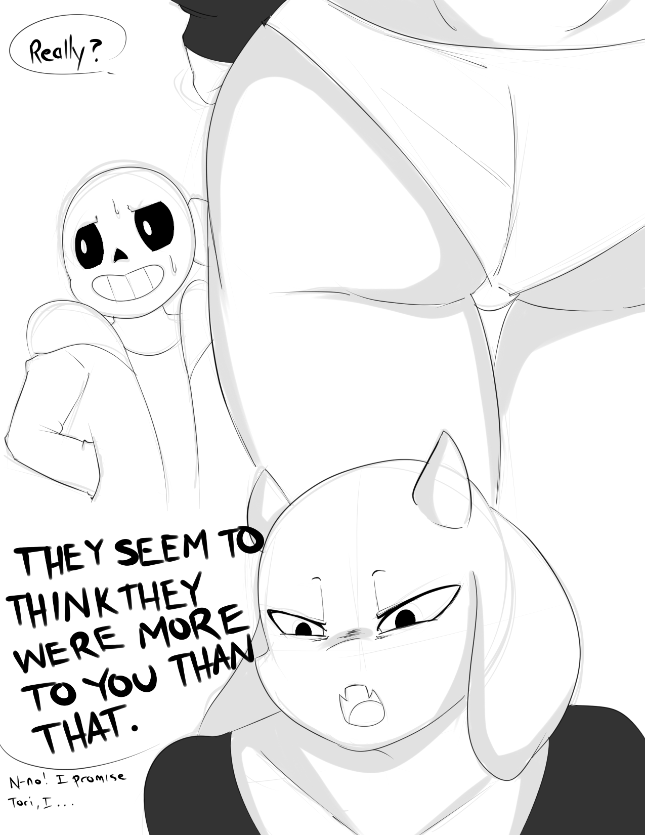 Sans x Toriel page 2 full