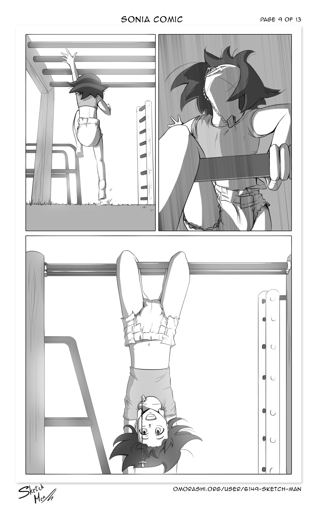 Sonia Comic page 9 full