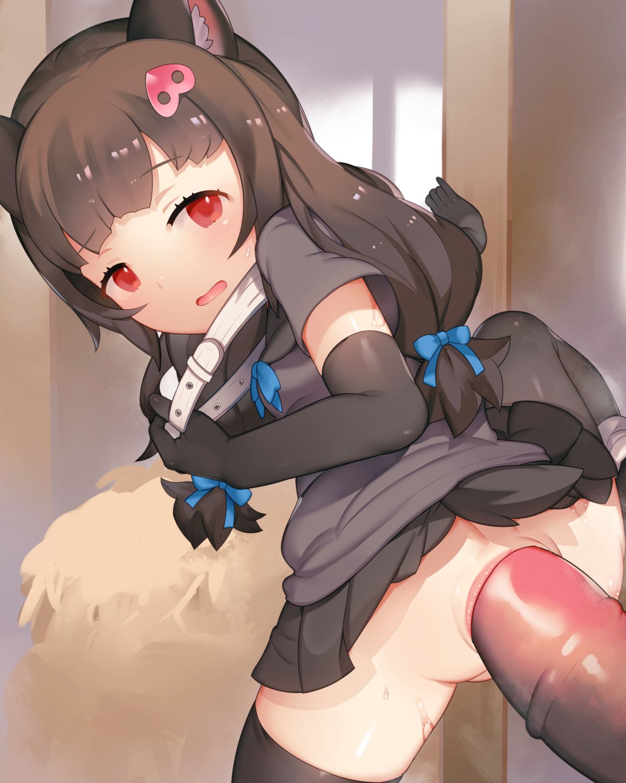 Kubiwa Peccary-chan Umagoya Kakuchou Anal Onanie page 8 full