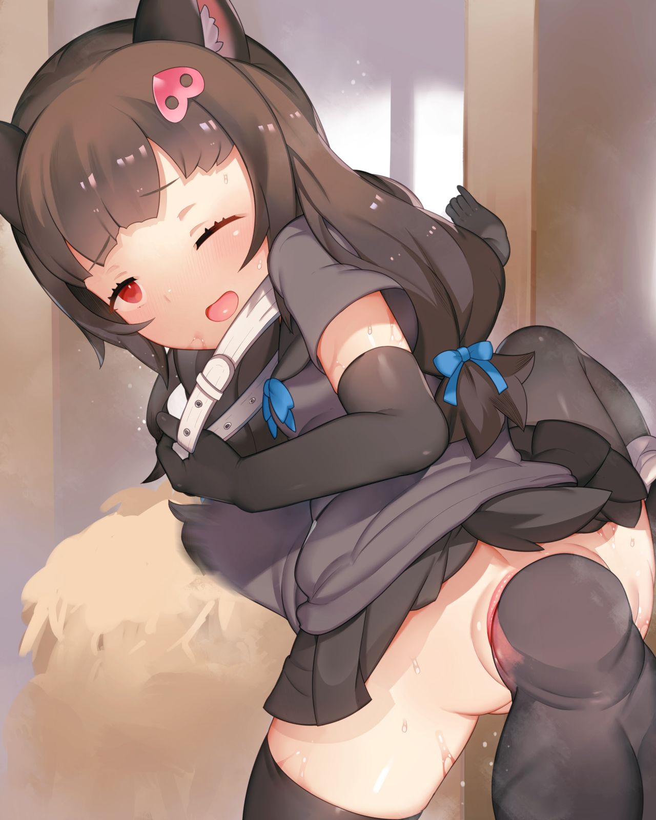 Kubiwa Peccary-chan Umagoya Kakuchou Anal Onanie page 9 full