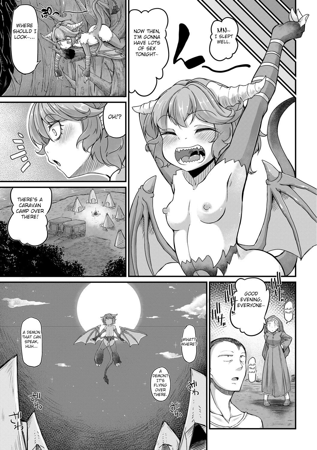 Fukkou!? Ishu Kouhai -Mazoku to Ningen no Kyousei Jidai- 6-wa page 5 full