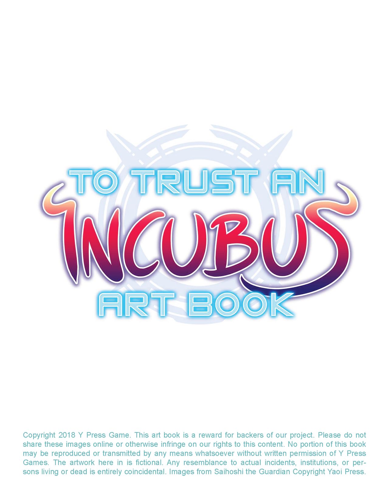 To Trust an Incubus Artbook page 1 full