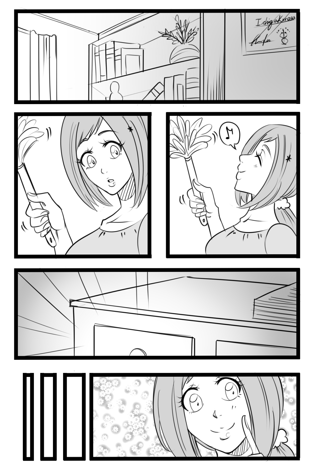 Ishida x Orihime: Curiosity page 3 full