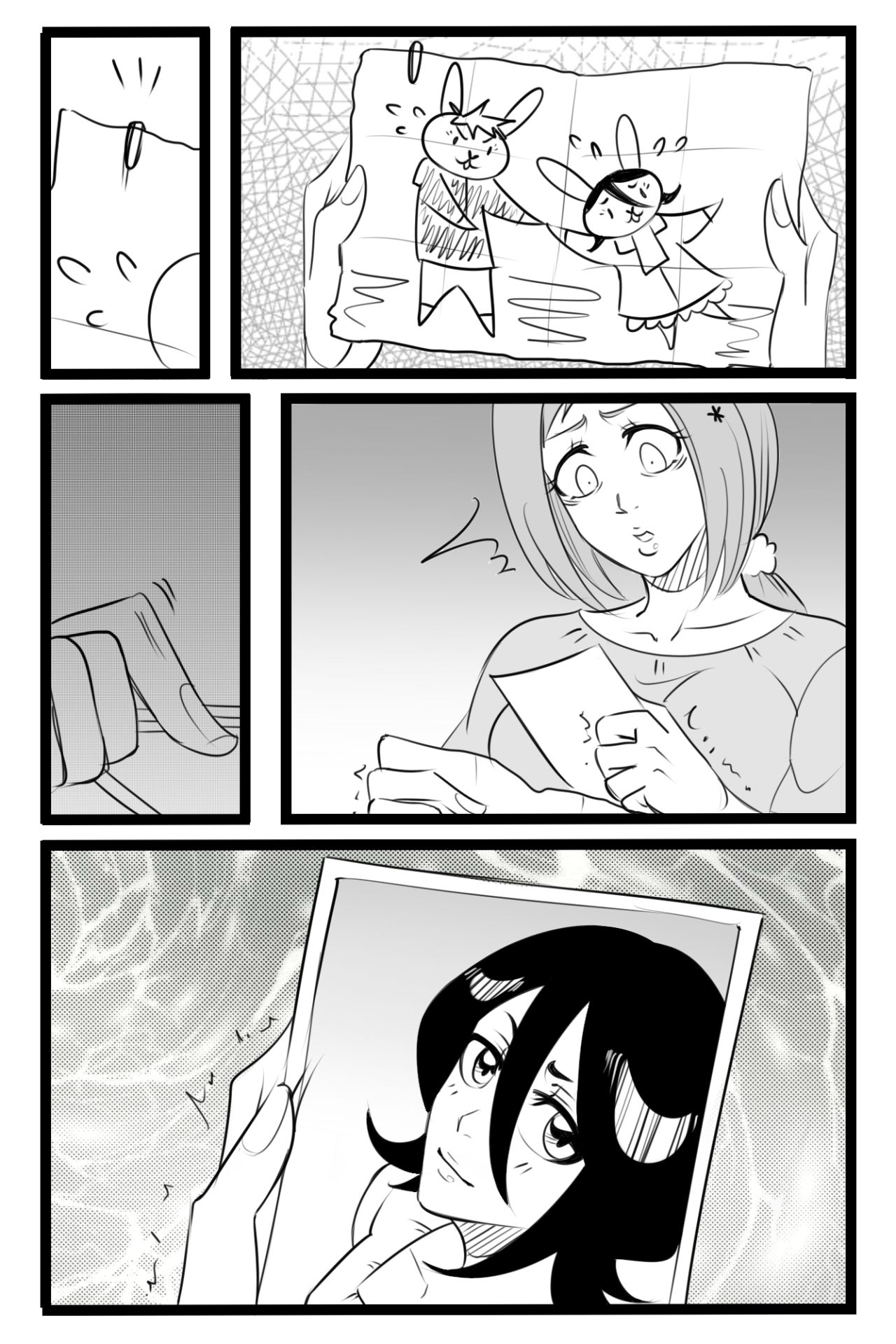 Ishida x Orihime: Curiosity page 8 full