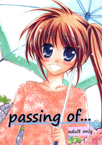 passing of... cover