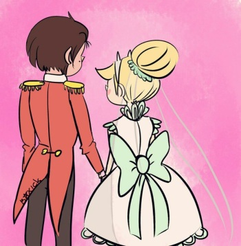 Starco - Princess Star Butterfly + Marco Diaz cover
