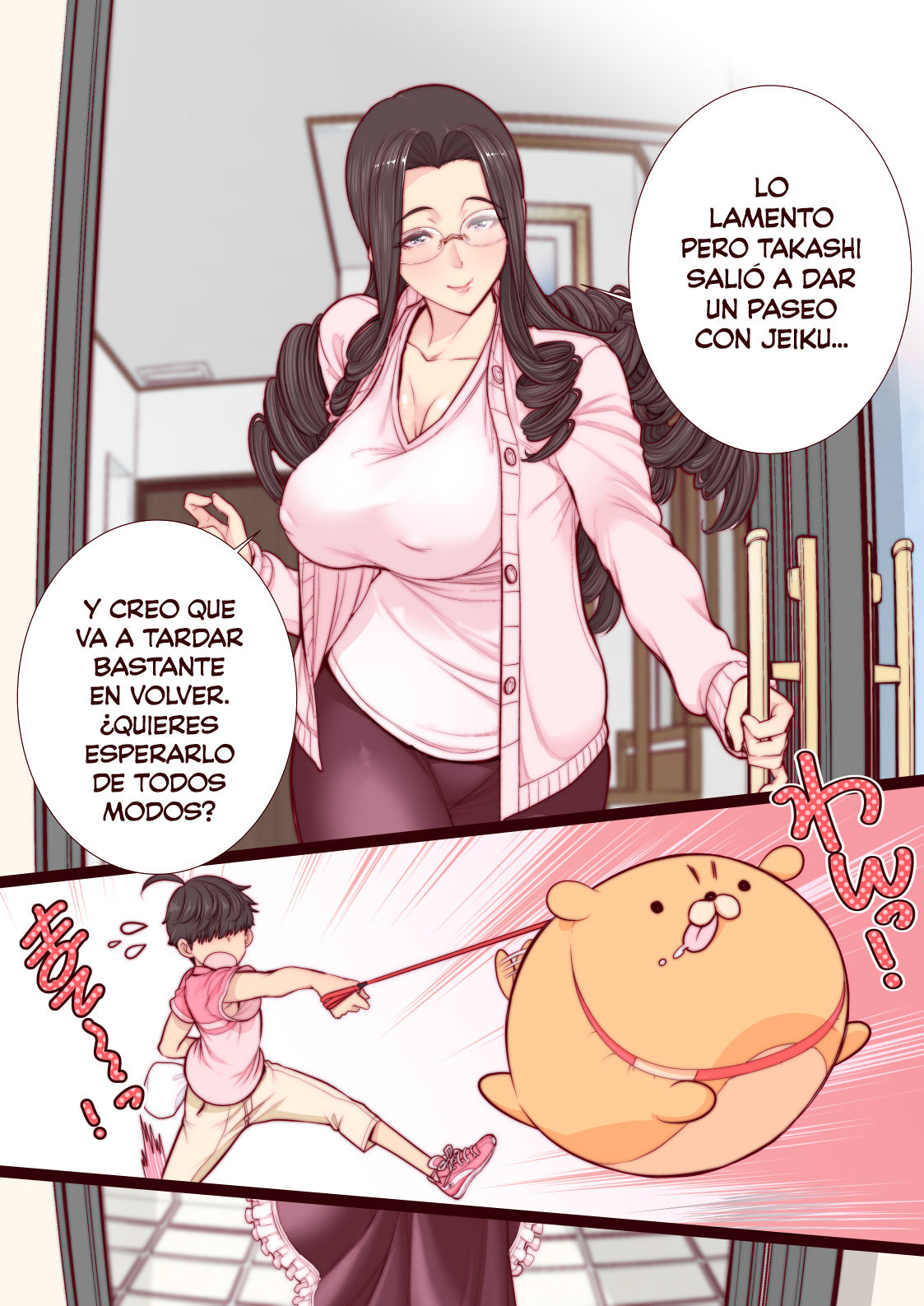 Takashi-kun no Mama to Kakurenbo Ecchi | El Lascivo Juego a las Escondidas de la Madre de Takashi-kun page 4 full