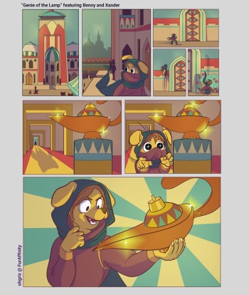Genie of the Lamp cover