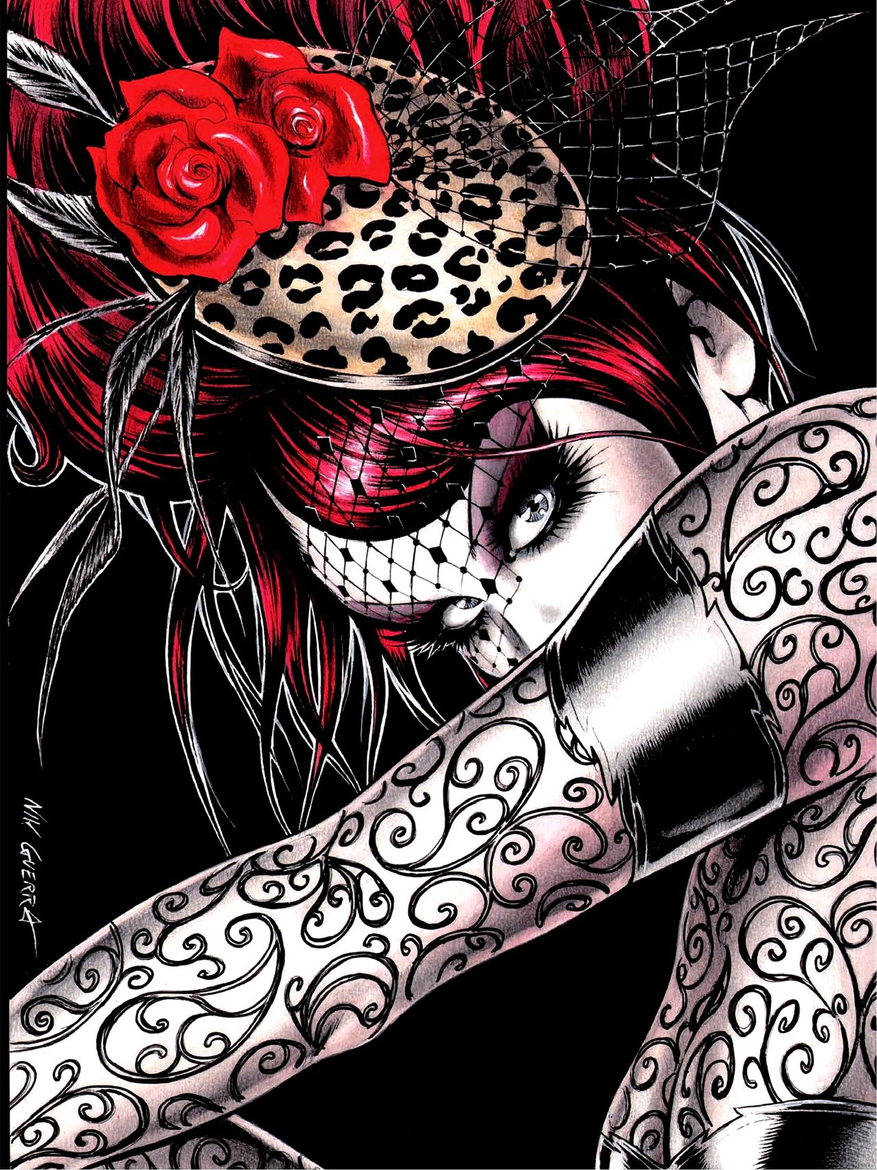 Dark Divas Pin-Up Collection page 10 full