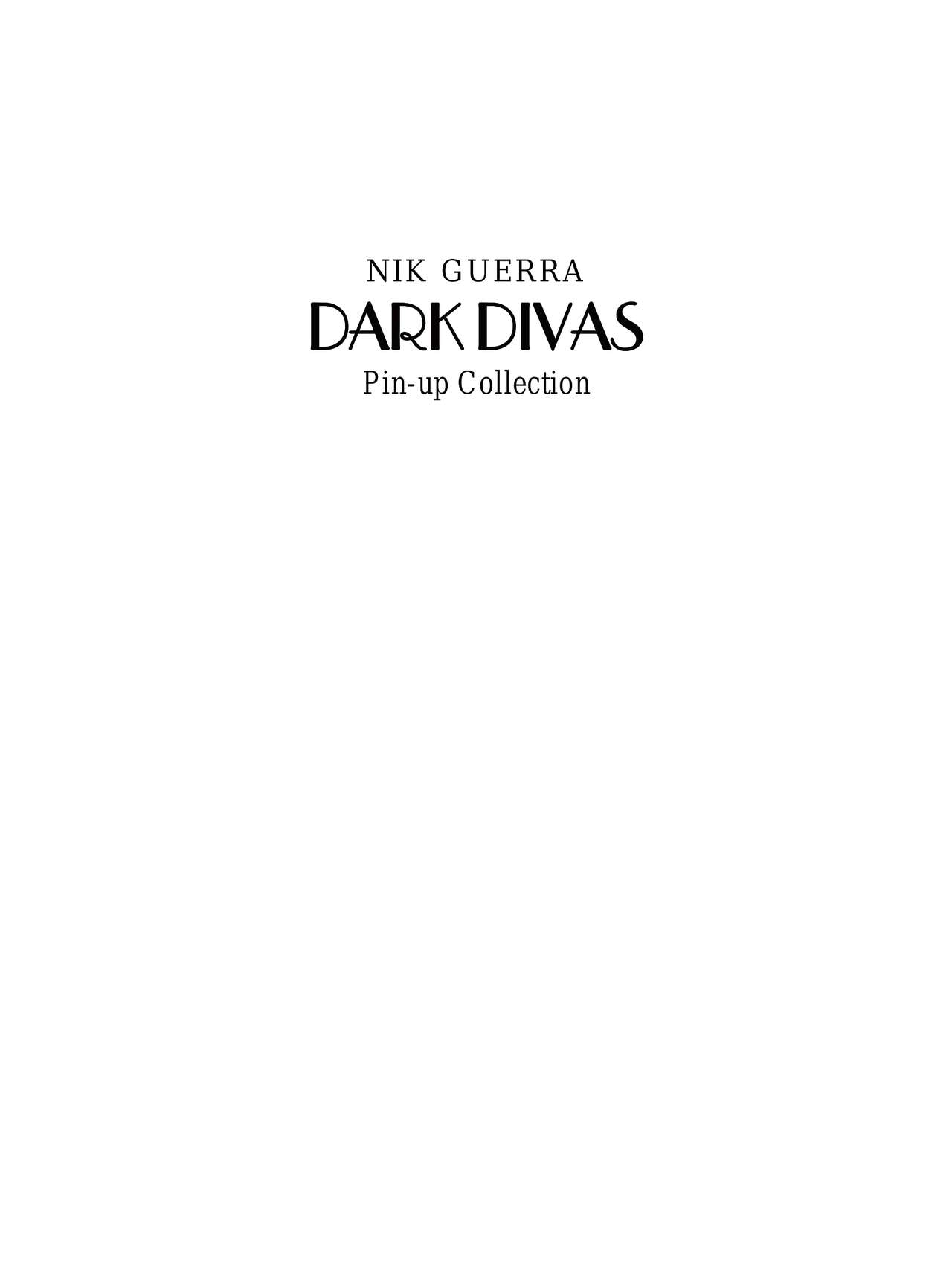Dark Divas Pin-Up Collection page 2 full