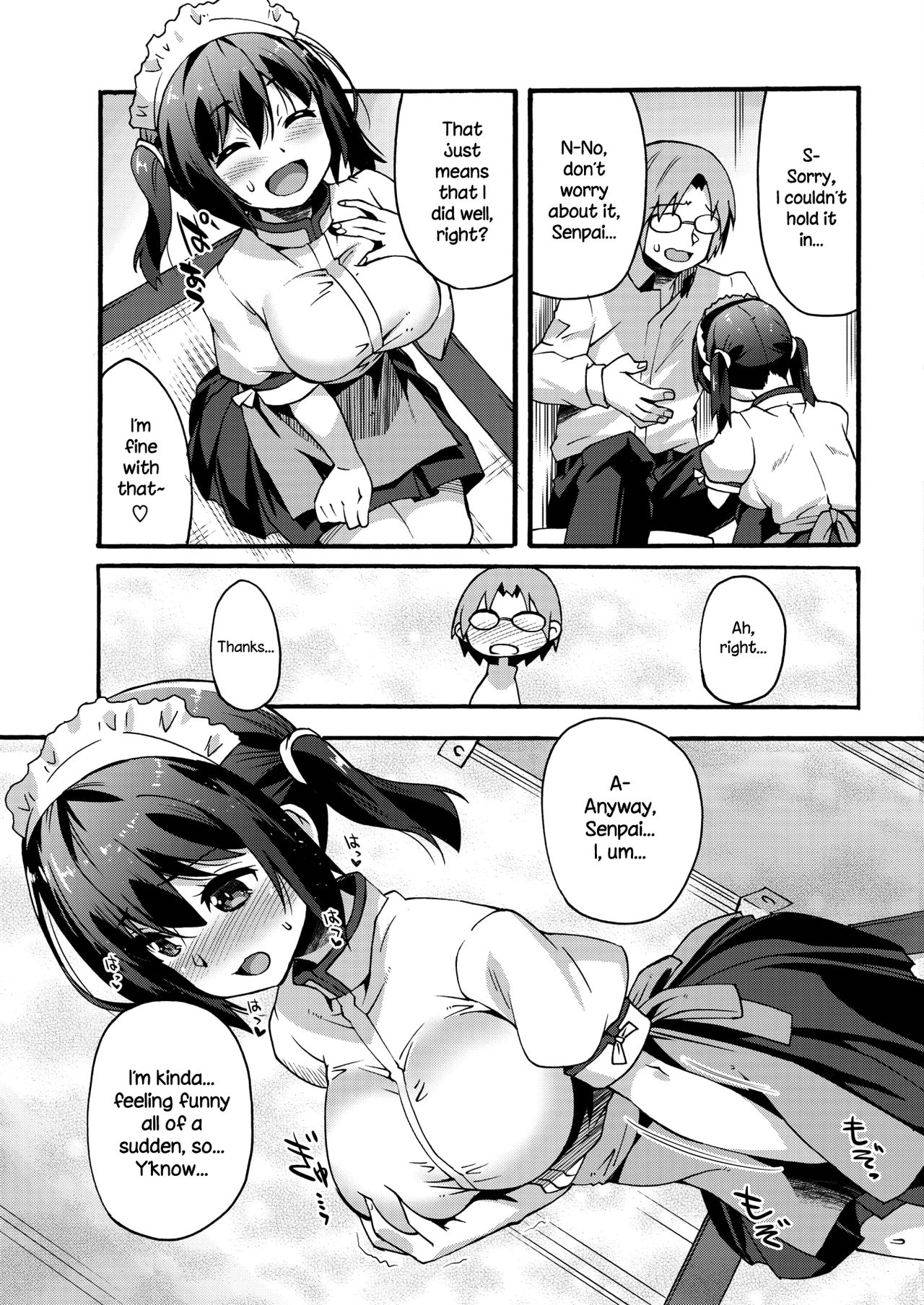 Muramura Kouhai-chan | Hot and Bothered Junior page 9 full