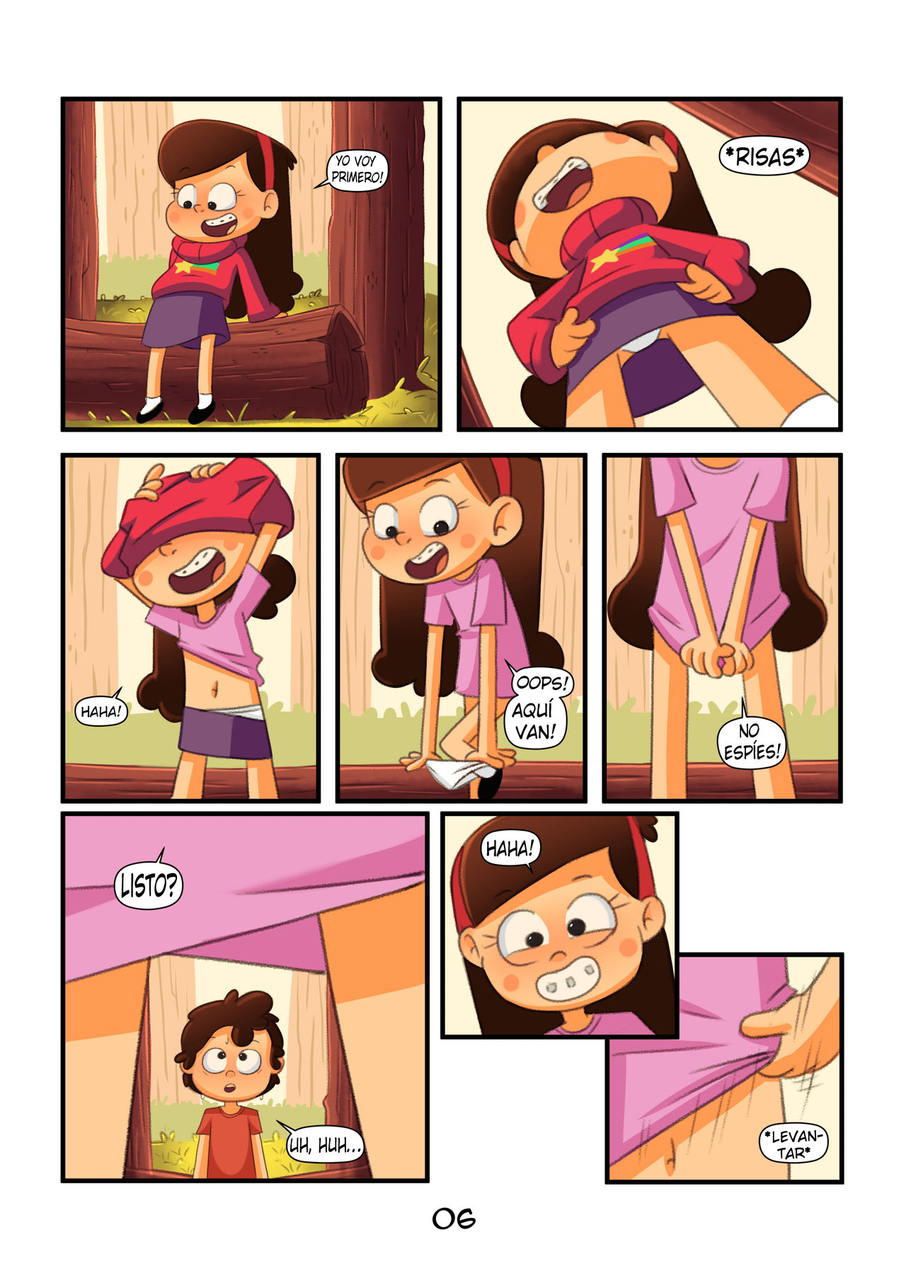 Gravity Falls - Secretos en el Bosque page 7 full