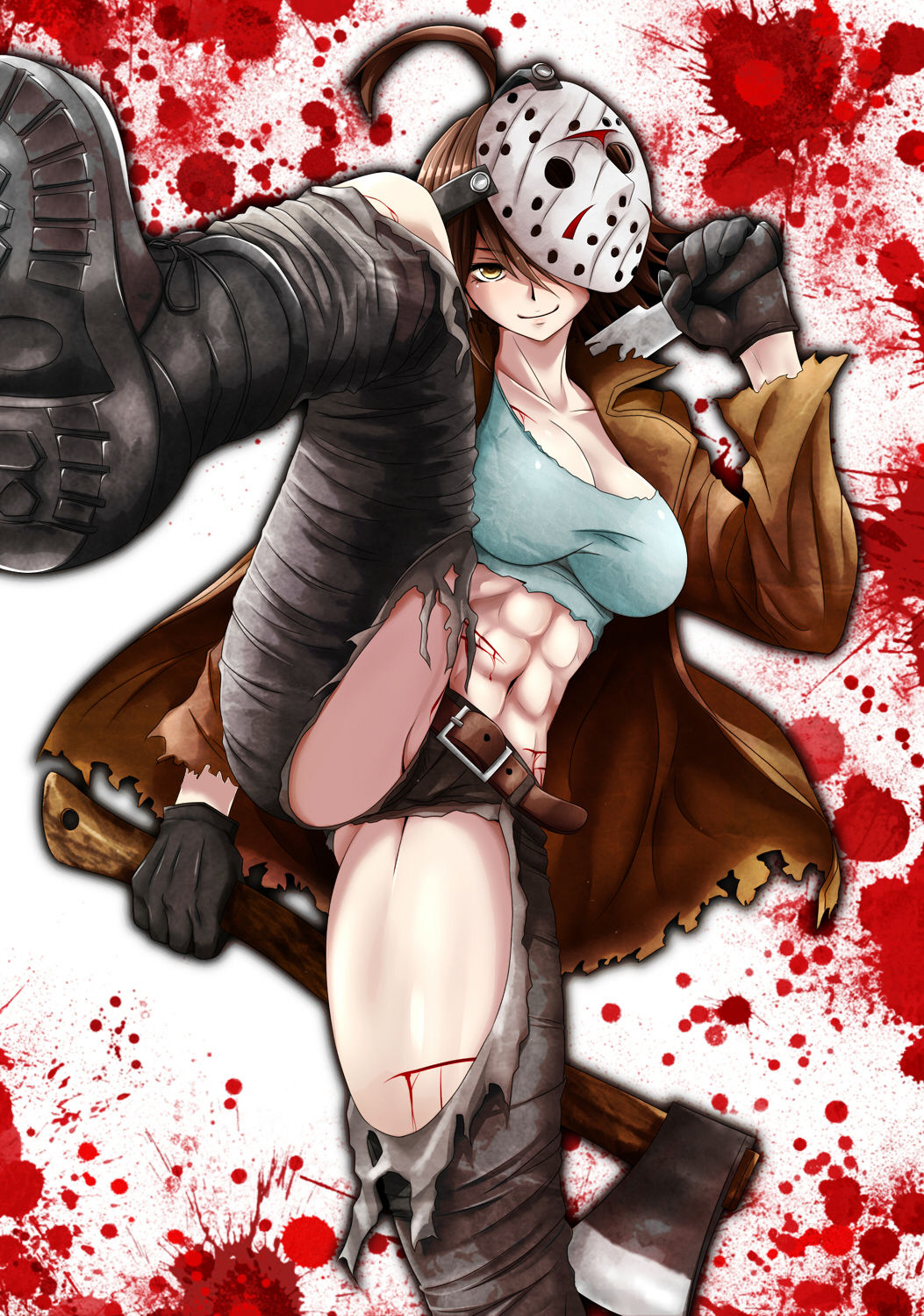 Spooky Waifu - Genderswap Jason Voorhees page 4 full